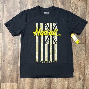 Florence Marine X 100% Cotton Pro Hawaii T-shirt Men’s Size M Black